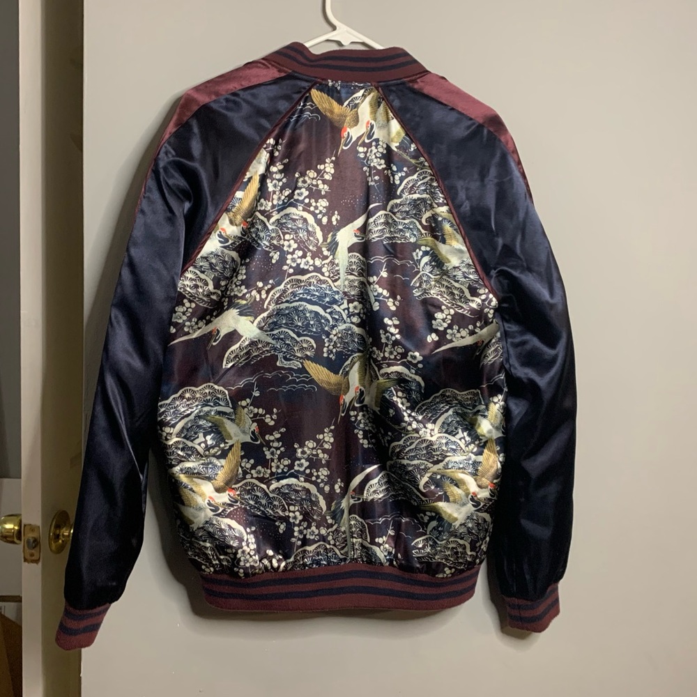 ASOS Multicolor Bomber Jacket - Picture 2 of 6